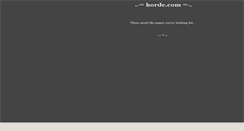 Desktop Screenshot of horde.com