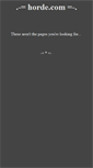 Mobile Screenshot of horde.com