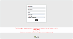 Desktop Screenshot of demo.horde.org