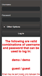 Mobile Screenshot of demo.horde.org